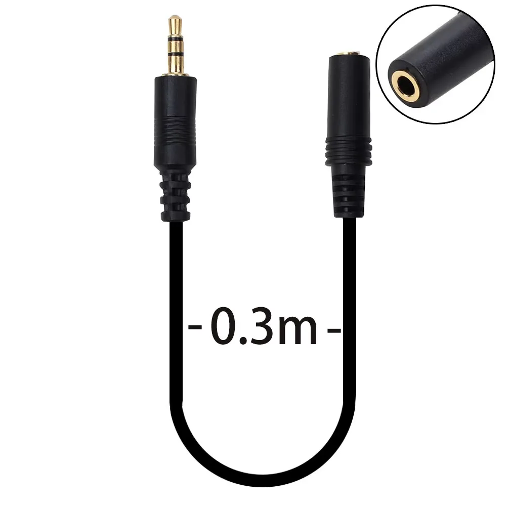 Earphone Audio Extension Cable, Computer Audio Aux Male To Female 3.5 Gold-plated Plug Adapter, Mobile Phone Cable 0.3m
Earphone Audio Extension Cable, Computer Audio Aux Male To Female 3.5 Gold-plated Plug Adapter, Mobile Phone Cable 0.3m
