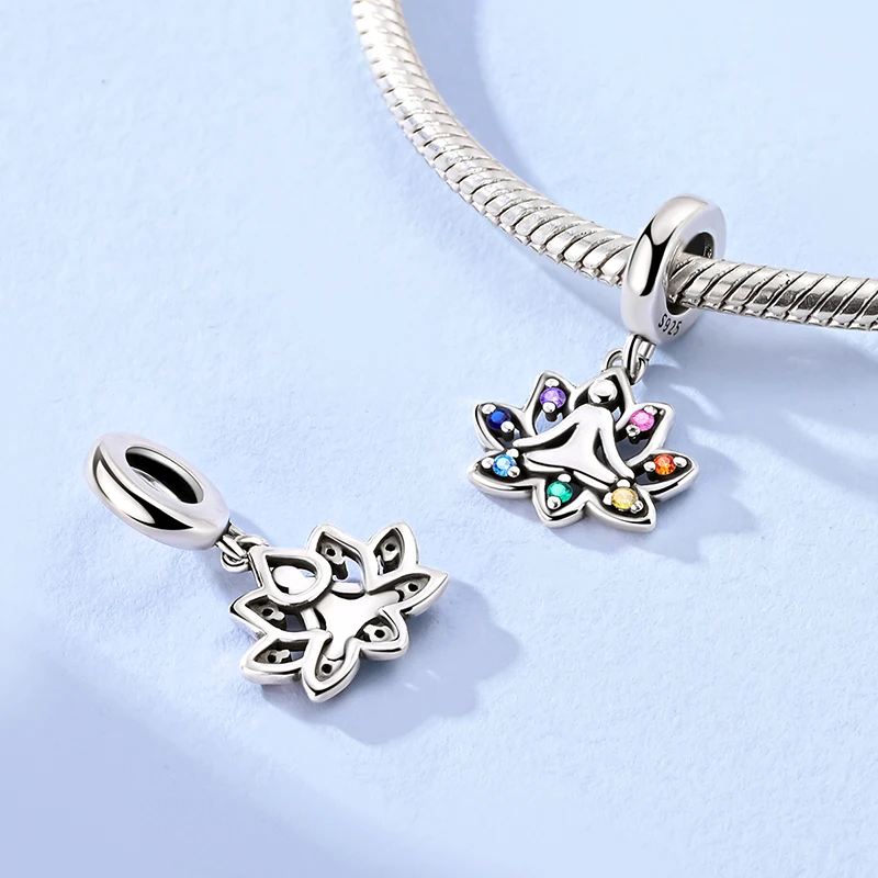Hot Sale Lotus Flower Charms Bead 925 Sterling Silver Dangle Pendant Fit Bangle Bracelet Necklace DIY Jewelry
Hot Sale Lotus Flower Charms Bead 925 Sterling Silver Dangle Pendant Fit Bangle Bracelet Necklace DIY Jewelry