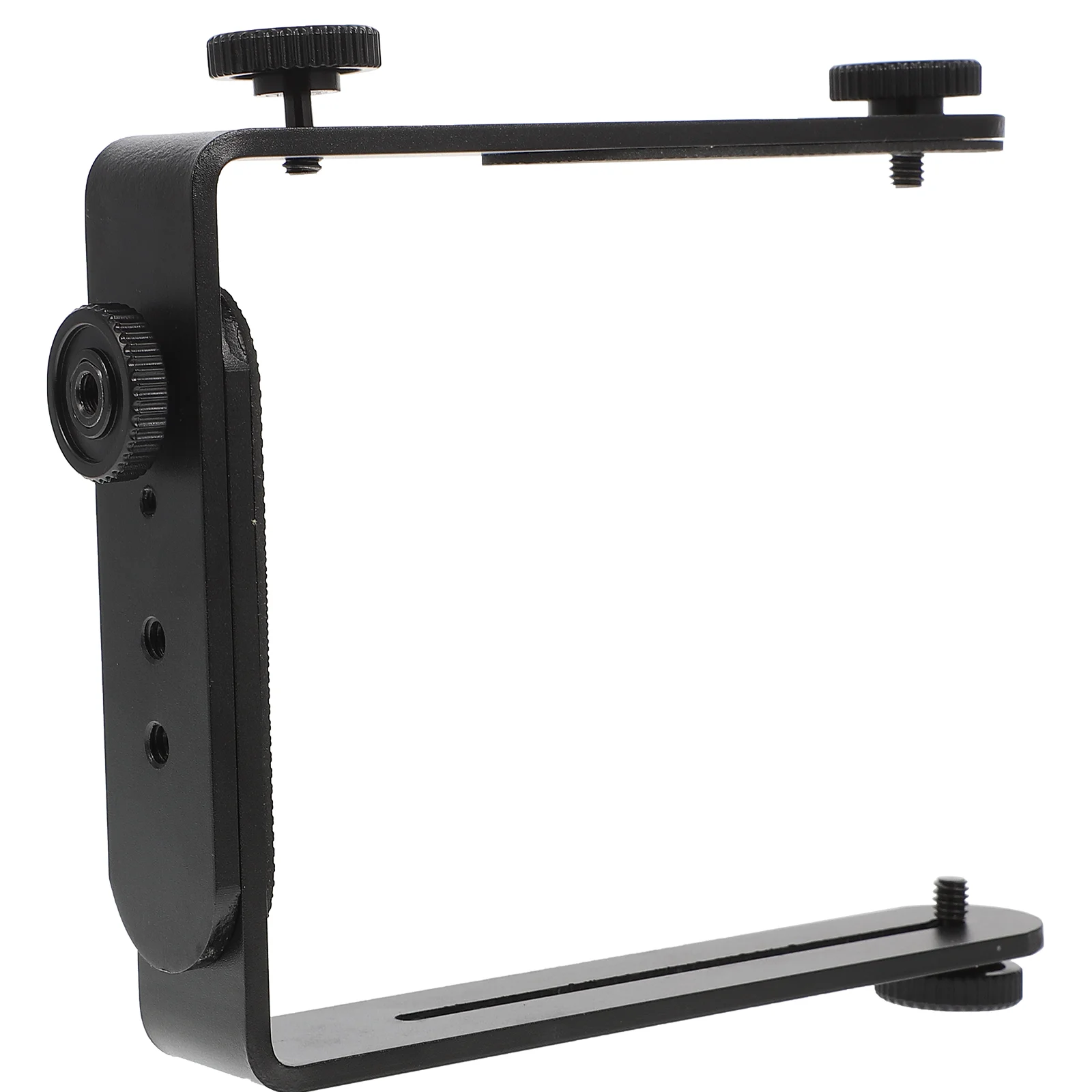 Handheld Stabilizer Bracket -bracket Camera Mount for Camcorder Flash L-Shape Light
Handheld Stabilizer Bracket -bracket Camera Mount for Camcorder Flash L-Shape Light