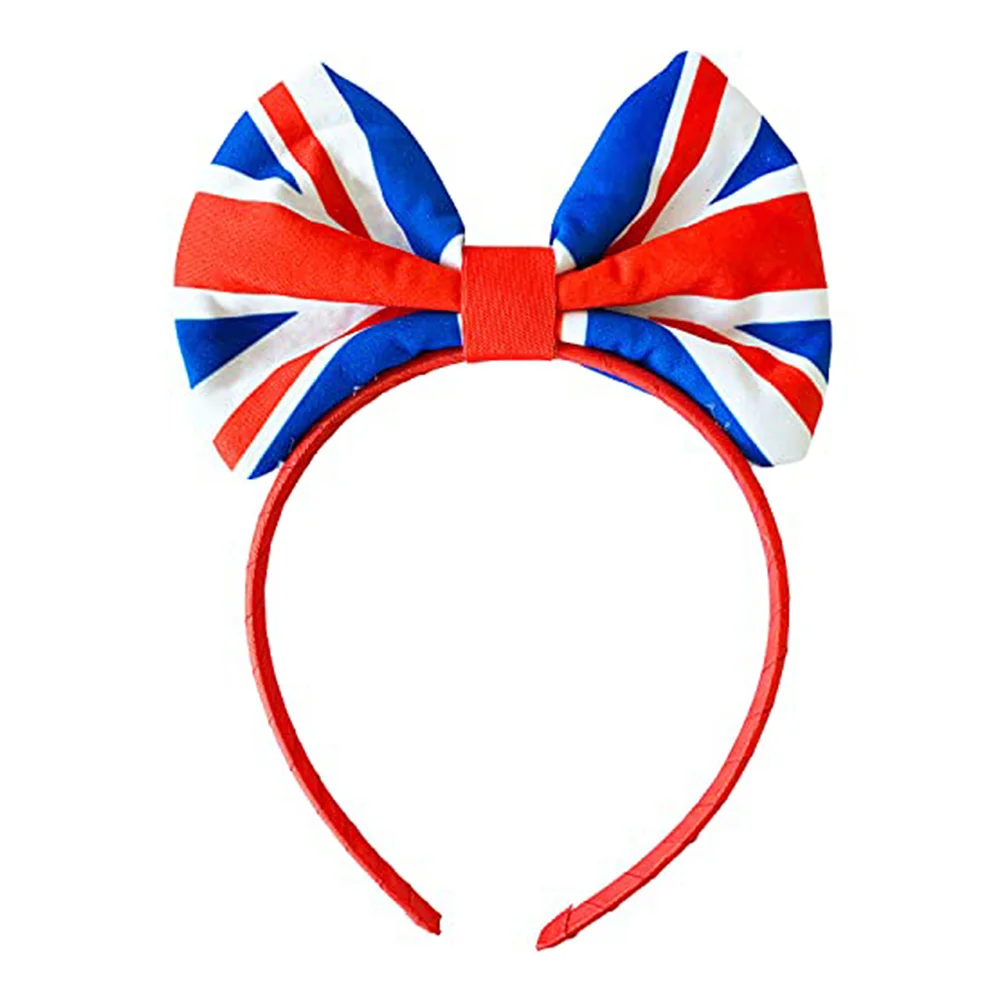 British Flag Hairband Kids Adult Festival Headdress Union Jack Bow Headbands Bright Colors Cloth Lovely Design Matching 
British Flag Hairband Kids Adult Festival Headdress Union Jack Bow Headbands Bright Colors Cloth Lovely Design Matching