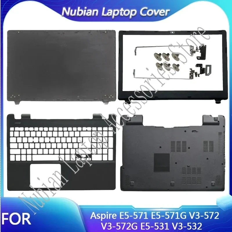 Новый чехол для ноутбука Aspire E5-571 E5-571G V3-572 V3-572G E5-531 V3-532, задняя крышка ЖК-дисплея/передняя панель/подставка для рук/нижняя часть корпуса
Новый чехол для ноутбука Aspire E5-571 E5-571G V3-572 V3-572G E5-531 V3-532, задняя крышка ЖК-дисплея/передняя панель/подставка для рук/нижняя часть корпуса