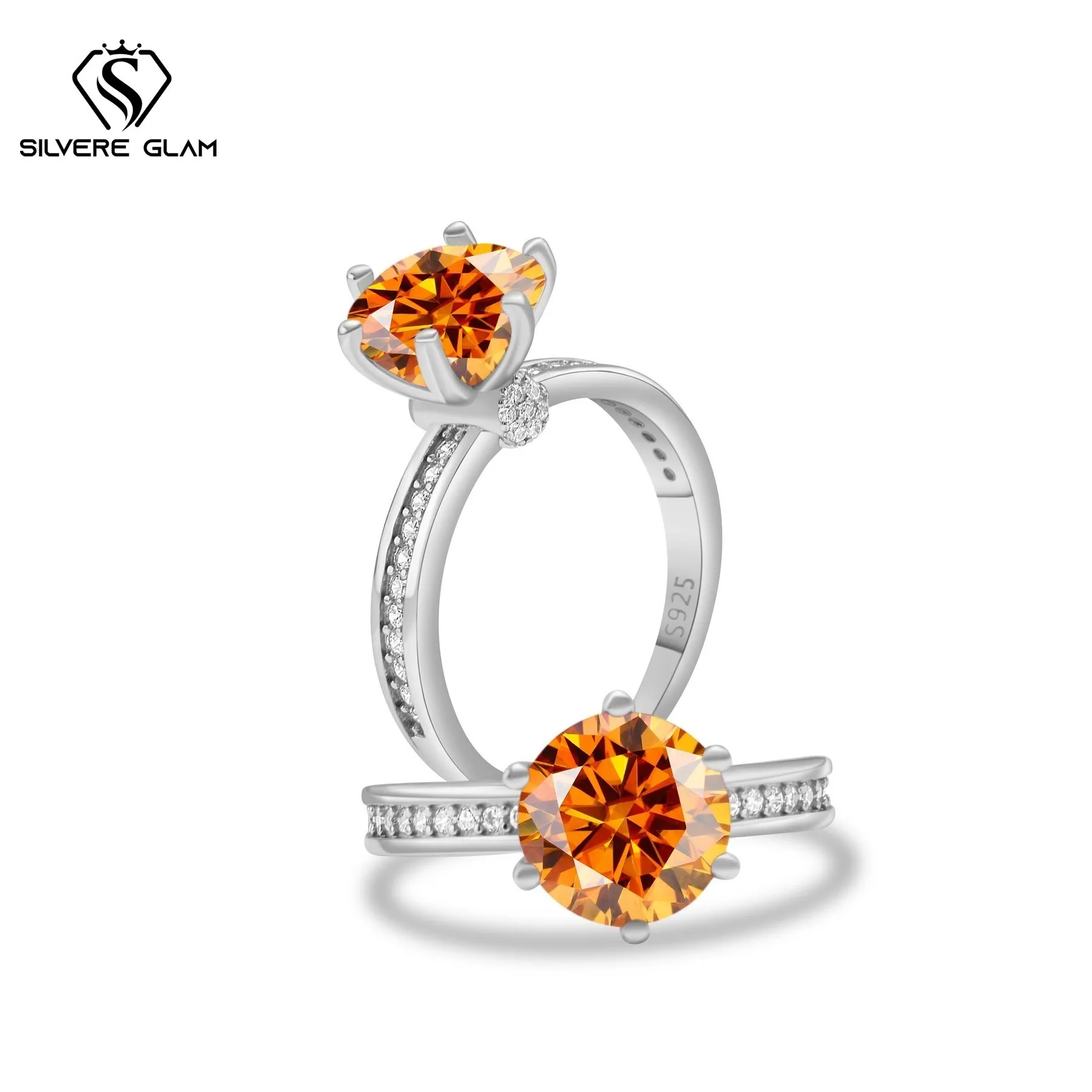 3CT D Color Moissanite Luxury Jewelry Fairy Ring Classic 925 Sterling Silver Round Ring Women Wedding Party Jewelry
3CT D Color Moissanite Luxury Jewelry Fairy Ring Classic 925 Sterling Silver Round Ring Women Wedding Party Jewelry