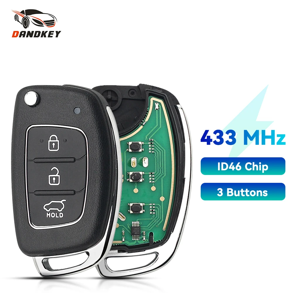Брелок дистанционного управления Dandkey, 3 кнопки, 433 МГц, чип ID46 для Hyundai, новый IX35 IX25 IX45 Elantra Santa Fe Sonata TOY40 
Брелок дистанционного управления Dandkey, 3 кнопки, 433 МГц, чип ID46 для Hyundai, новый IX35 IX25 IX45 Elantra Santa Fe Sonata TOY40