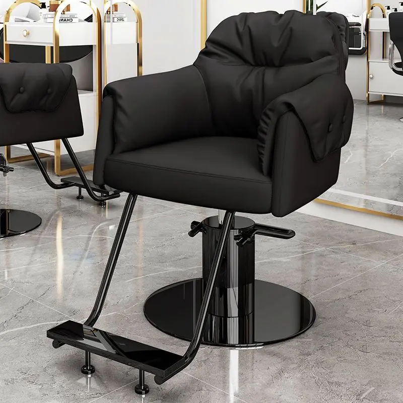 Hair salon special rotating hair cutting chair high-end liftable hair salon chair
Hair salon special rotating hair cutting chair high-end liftable hair salon chair