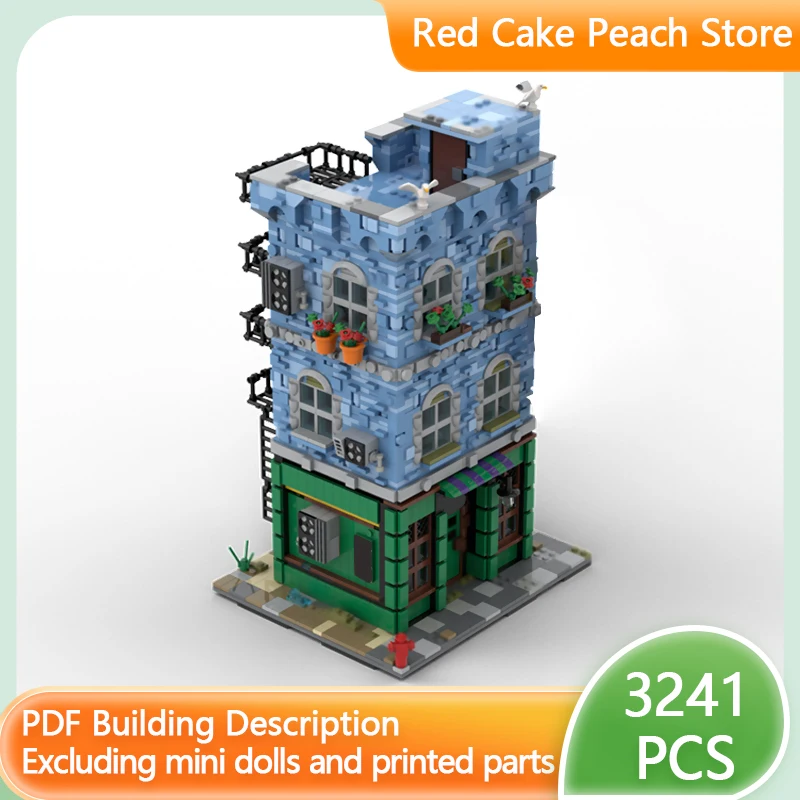 City Street View Model MOC Building Bricks Bookstore Architecture Modular Technology Children Holiday Gifts Assemble Toys Suit
City Street View Model MOC Building Bricks Bookstore Architecture Modular Technology Children Holiday Gifts Assemble Toys Suit