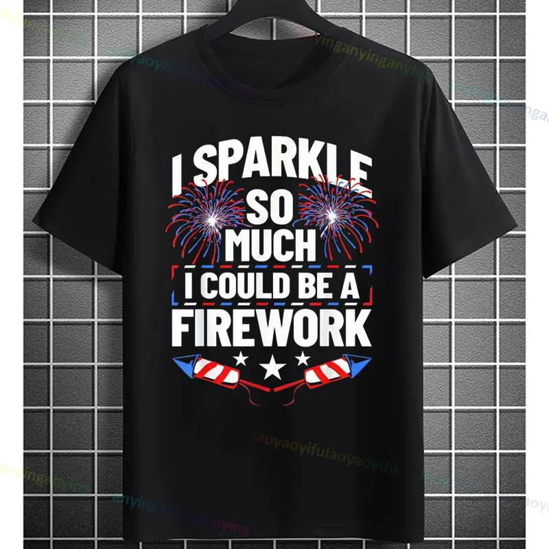 Funny Independence Day July 4th Graphic T-shirt for Man & Women Casual 100% Cotton Short Sleeve Streetwear Crewneck Tshirt
Funny Independence Day July 4th Graphic T-shirt for Man & Women Casual 100% Cotton Short Sleeve Streetwear Crewneck Tshirt