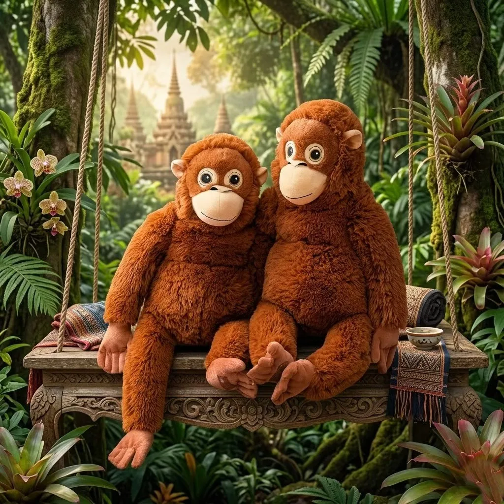 Плюшевая игрушка-обезьянка с длинным хвостом, 40 см, мягкая набивная игрушка, подарок на праздник/день рождения, декор для дома
Плюшевая игрушка-обезьянка с длинным хвостом, 40 см, мягкая набивная игрушка, подарок на праздник/день рождения, декор для дома