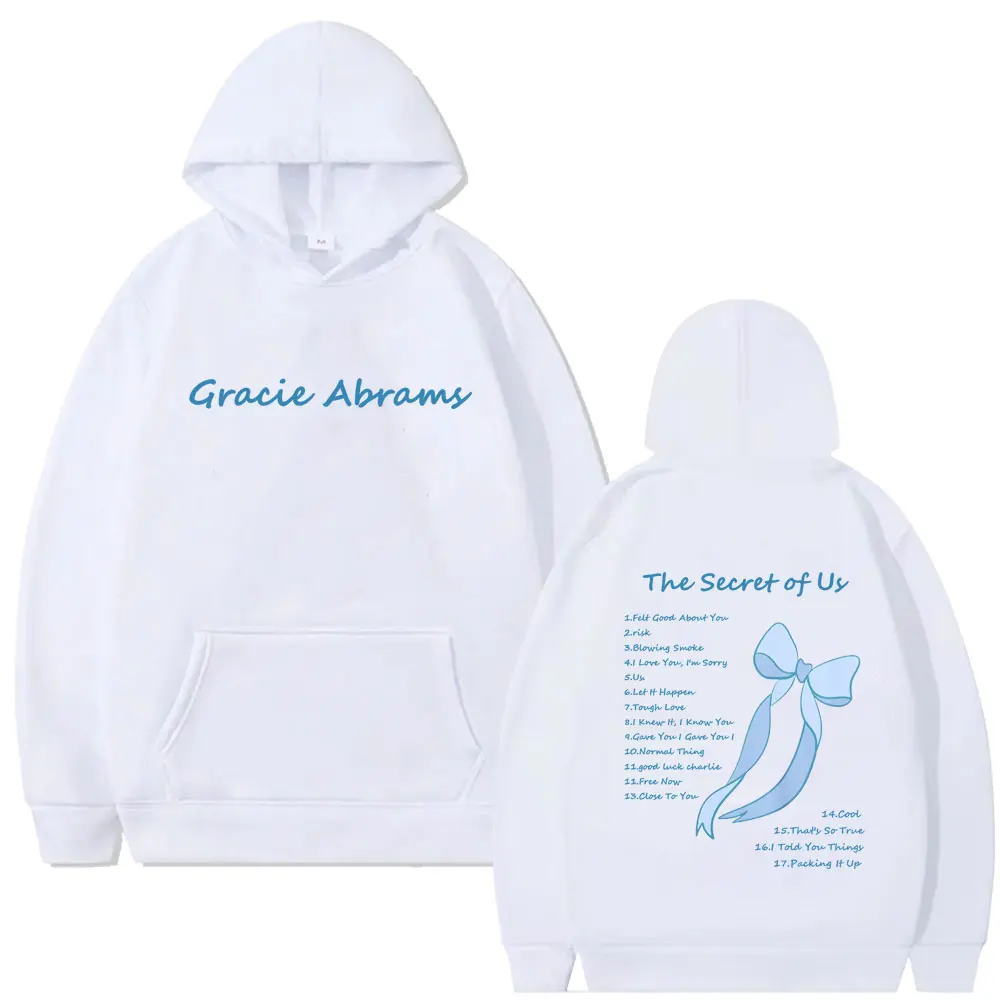 Gracie Abrams The Secret of Us Graphic Hoodie Men Women's Fashion Casual Fleece Cotton Pullover Male Vintage Oversized Hoodies
Gracie Abrams The Secret of Us Graphic Hoodie Men Women's Fashion Casual Fleece Cotton Pullover Male Vintage Oversized Hoodies