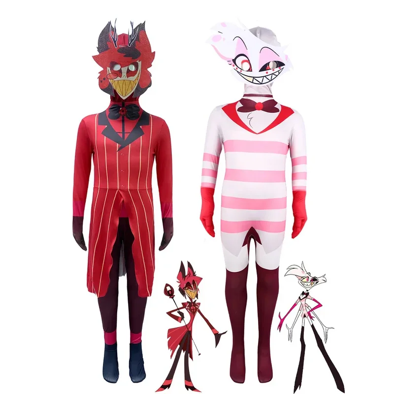 Charlie Morningstar cosplay's stage costumes, princess hell, Halloween evil boss character's innate costumes, hell princess
Charlie Morningstar cosplay's stage costumes, princess hell, Halloween evil boss character's innate costumes, hell princess
