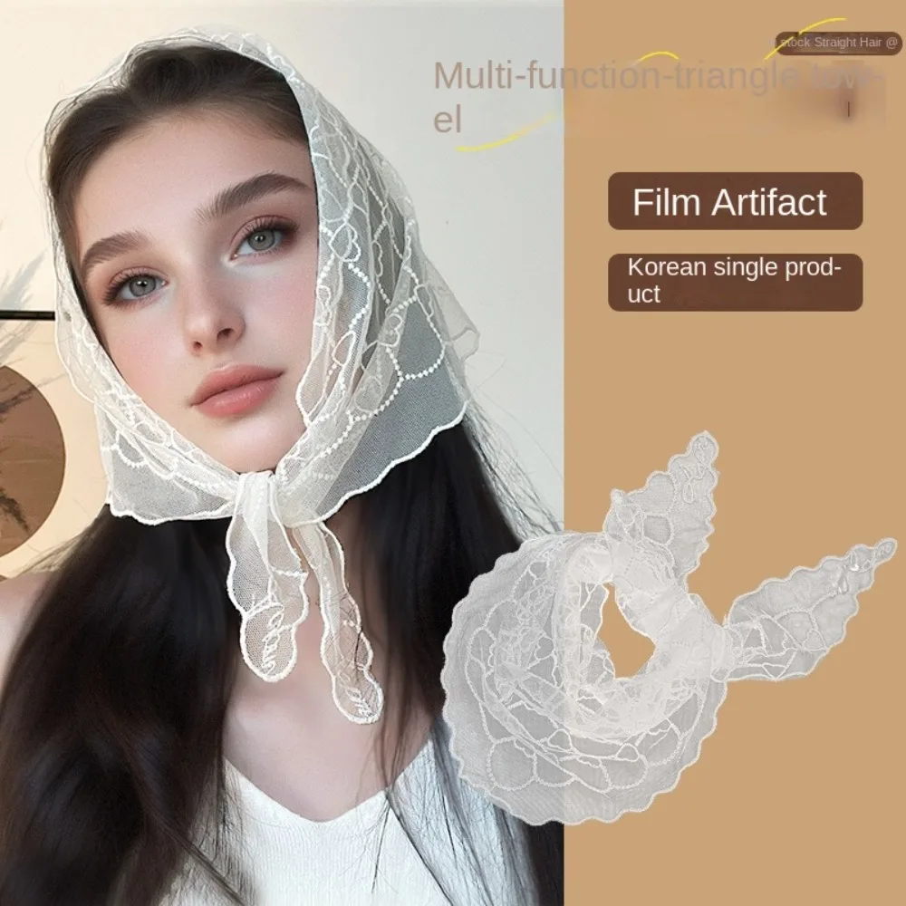 Exquisite Love Heart Lace Scarves Headkerchief Korean Style Bandanas Shawl Neck Wrap Headscarf Triangle Hijab Scarf Gift
Exquisite Love Heart Lace Scarves Headkerchief Korean Style Bandanas Shawl Neck Wrap Headscarf Triangle Hijab Scarf Gift