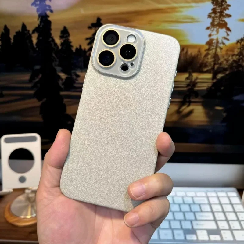 Luxury Vintage Litchi Pattern Ultra Thin Shockproof Case For iPhone 15 Plus 14 13 12 16 Pro Max Slim Lens Protecion Hard Cover
Luxury Vintage Litchi Pattern Ultra Thin Shockproof Case For iPhone 15 Plus 14 13 12 16 Pro Max Slim Lens Protecion Hard Cover