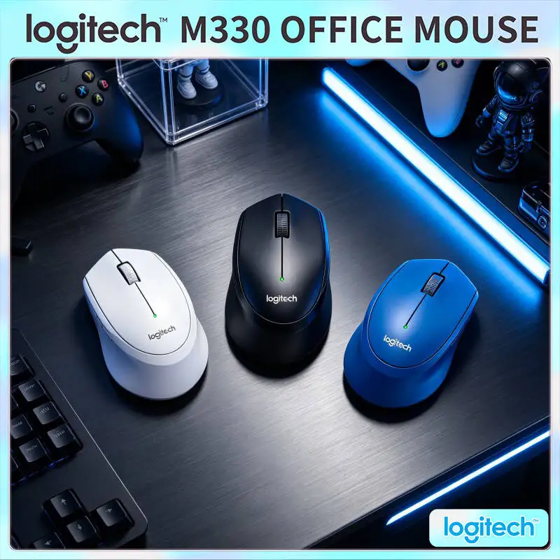 Logitech M330 Wireless Silent Mouse 2.4GHz Cordless 10m Range Steady Quick for Laptop PC Mac Workbench Desk
Logitech M330 Wireless Silent Mouse 2.4GHz Cordless 10m Range Steady Quick for Laptop PC Mac Workbench Desk