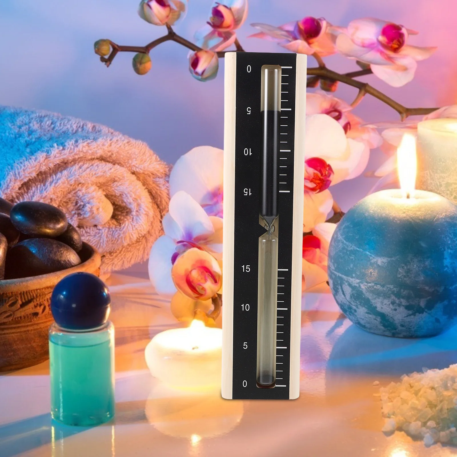 Wooden Sauna Hourglass Timer 15 Minutes Countdown Sand Timer Heat Resistant Sauna Spa Accessory Hourglass Clock
Wooden Sauna Hourglass Timer 15 Minutes Countdown Sand Timer Heat Resistant Sauna Spa Accessory Hourglass Clock