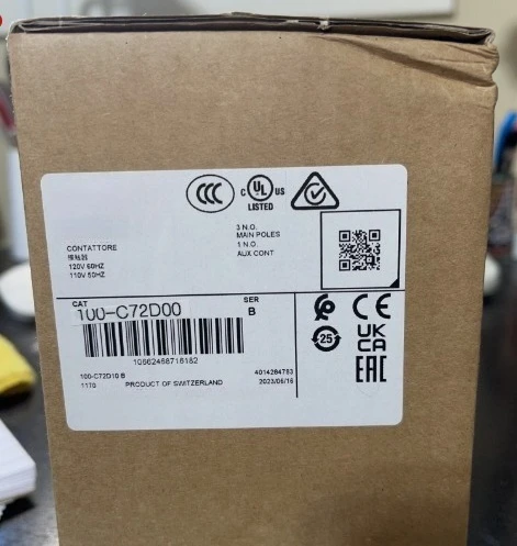 Brand new 100-C72D00 100 C72D00 Hot Selling Contactor 1pcs Fast delivery
Brand new 100-C72D00 100 C72D00 Hot Selling Contactor 1pcs Fast delivery