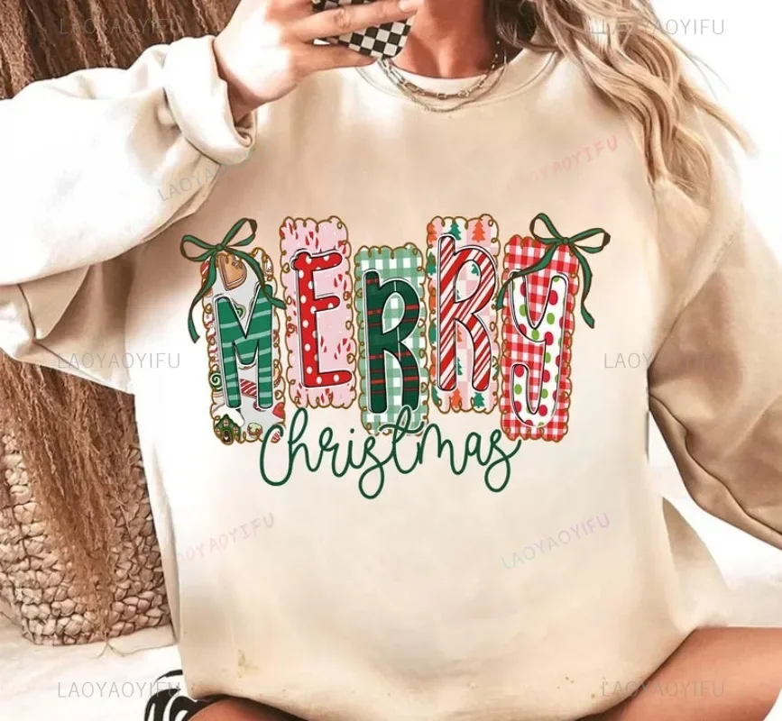 Christmas Sweatshirt Women's Pullover Hot Sale Cozy Jumper Funny Christmas Sweater Letters Printing Hoodies Men's Hoodie
Christmas Sweatshirt Women's Pullover Hot Sale Cozy Jumper Funny Christmas Sweater Letters Printing Hoodies Men's Hoodie