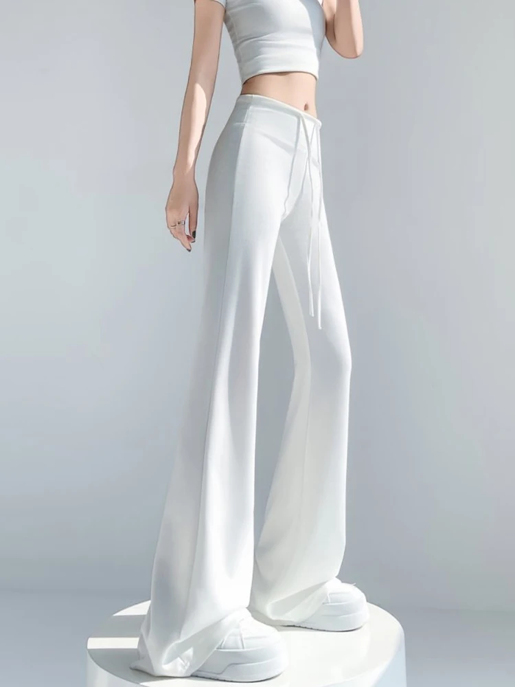 White American Style Ice Silk Micro Flared Sports Sweatpants Women Summer Thin Hanging Yoga Casual Flared Pants High Waist El...
White American Style Ice Silk Micro Flared Sports Sweatpants Women Summer Thin Hanging Yoga Casual Flared Pants High Waist El...