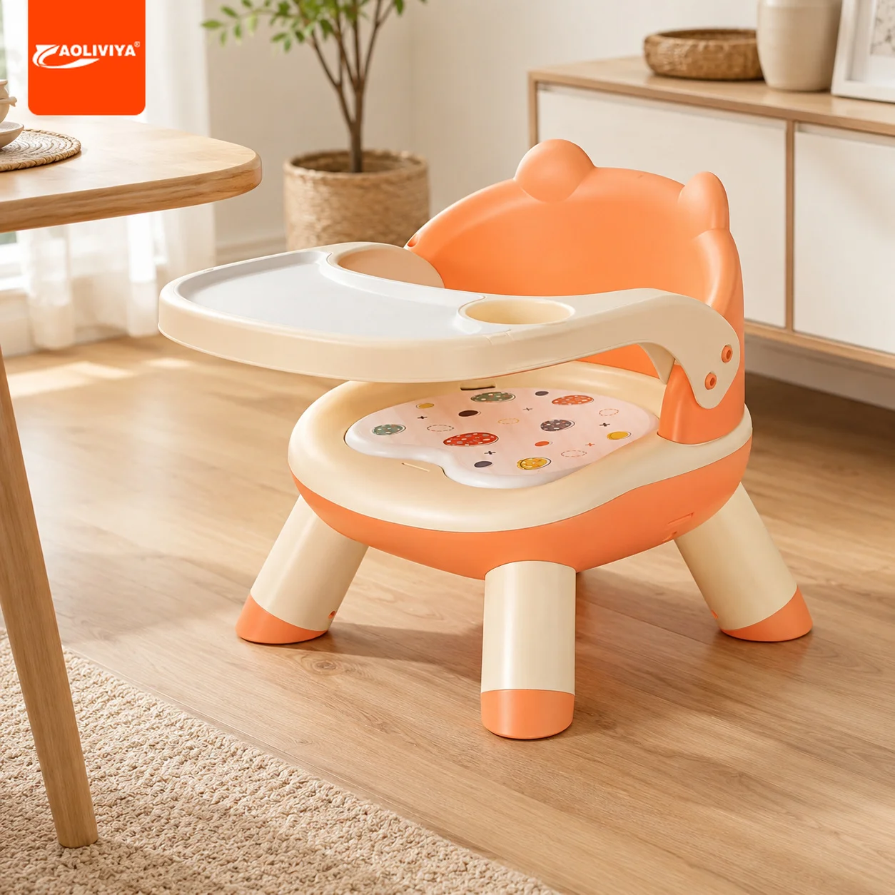 AOLIVIYA Childrens Dining Chair Height Adjustable Home Baby High Chair Cart With Backrest Cartoon Stool Seat For Kitchen
AOLIVIYA Childrens Dining Chair Height Adjustable Home Baby High Chair Cart With Backrest Cartoon Stool Seat For Kitchen