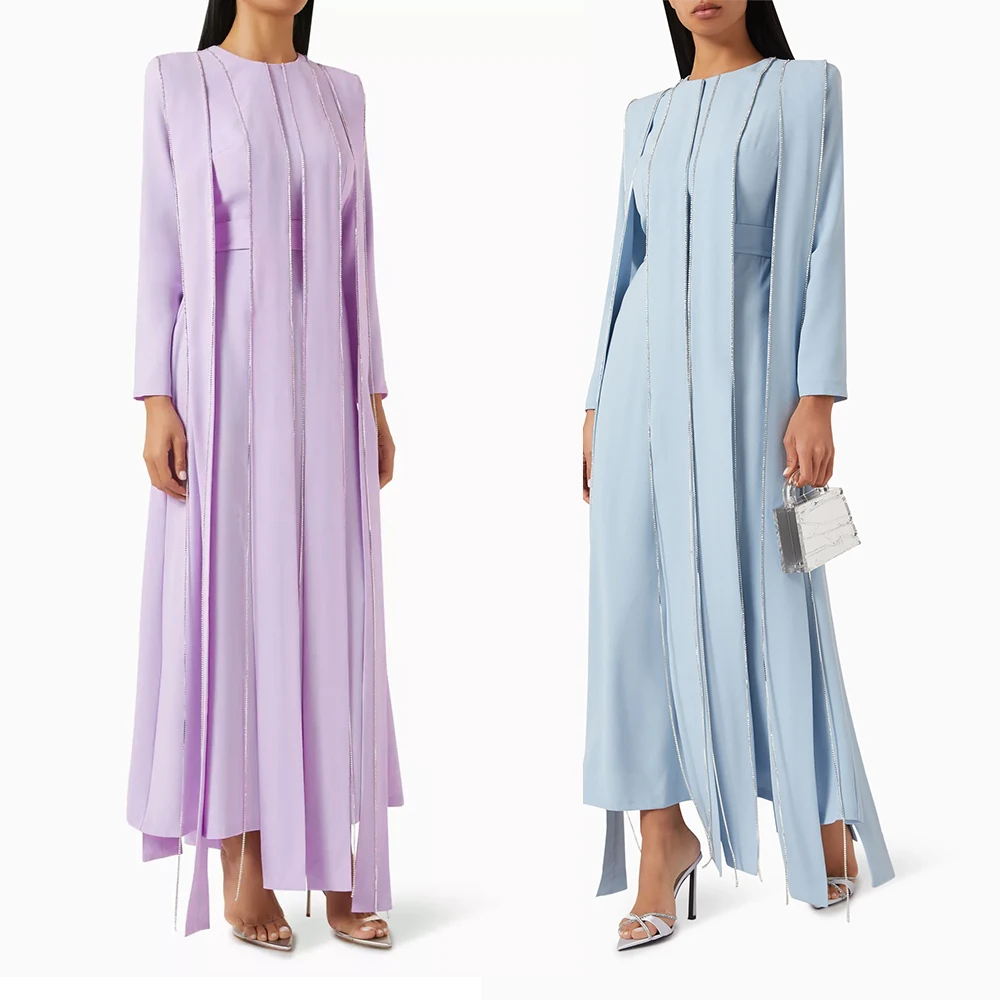 Pandora Customized 2025 New O Neck Evening Dresses Long Sleeves Crystal Tassel Prom Dresses فساتين مناسبة رسمية vestidos de
Pandora Customized 2025 New O Neck Evening Dresses Long Sleeves Crystal Tassel Prom Dresses فساتين مناسبة رسمية vestidos de