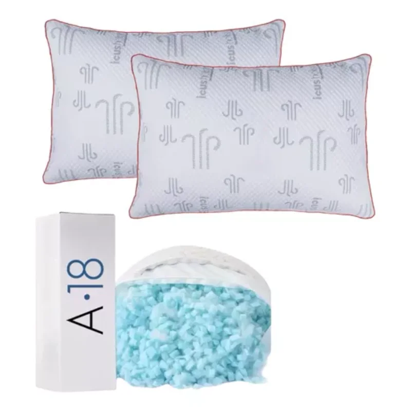Pillow set 2-piece adjustable soft orthopedic bed, mattress and accessory pillow
Pillow set 2-piece adjustable soft orthopedic bed, mattress and accessory pillow