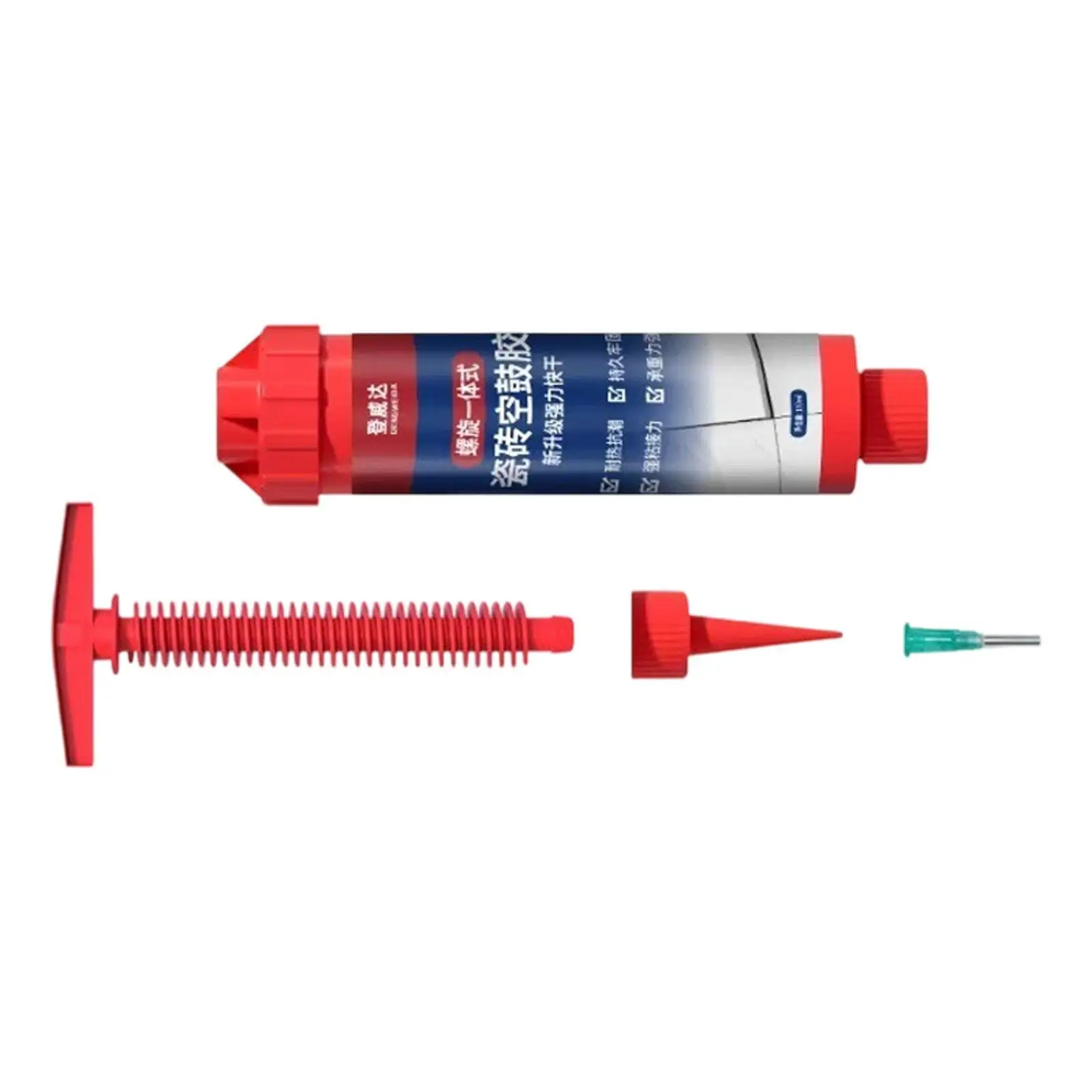 Tile Hollow Repair Adhesive 150ml Easy to Use Lightweight Injection Filler for Tiles Ceramic Tile Back Glue Loose Tiles Adhesive
Tile Hollow Repair Adhesive 150ml Easy to Use Lightweight Injection Filler for Tiles Ceramic Tile Back Glue Loose Tiles Adhesive
