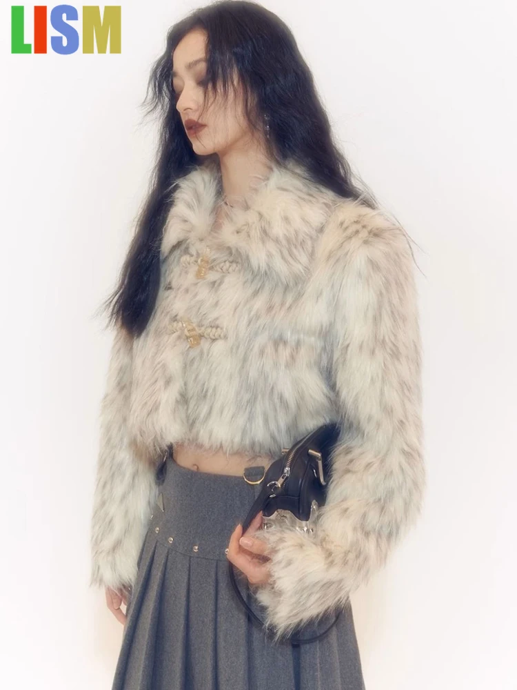 LISM Thick Winter Coat For Women Faux Fur Turn Down Collar Fashion Short Jacket Ladies High Street winter woman parkas
LISM Thick Winter Coat For Women Faux Fur Turn Down Collar Fashion Short Jacket Ladies High Street winter woman parkas