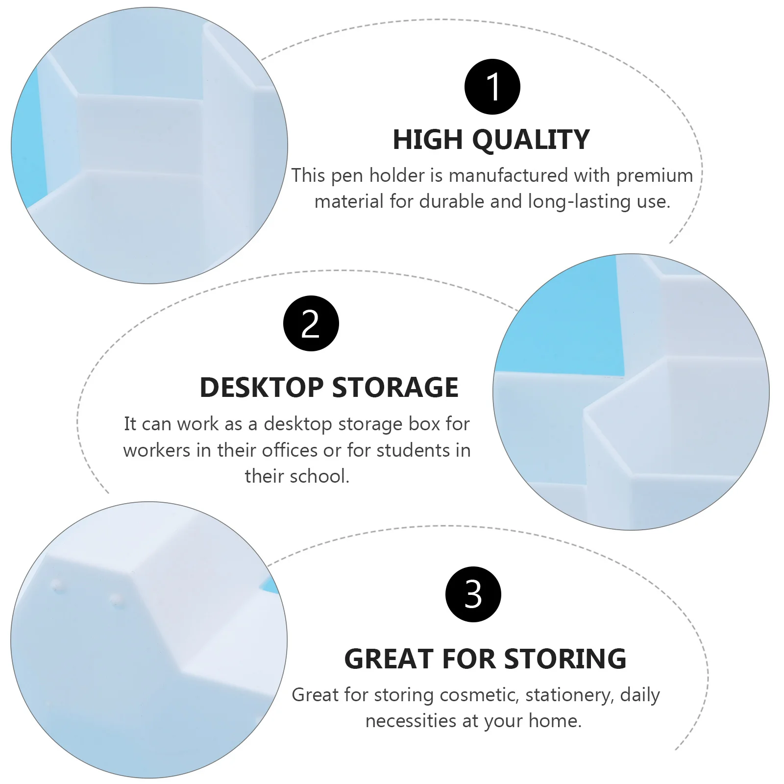 1Pcs Hexagonal Pen Holder Desktop Storage Box Multifunctional Stationery Organizer Makeup Tools Container Office Use
1Pcs Hexagonal Pen Holder Desktop Storage Box Multifunctional Stationery Organizer Makeup Tools Container Office Use