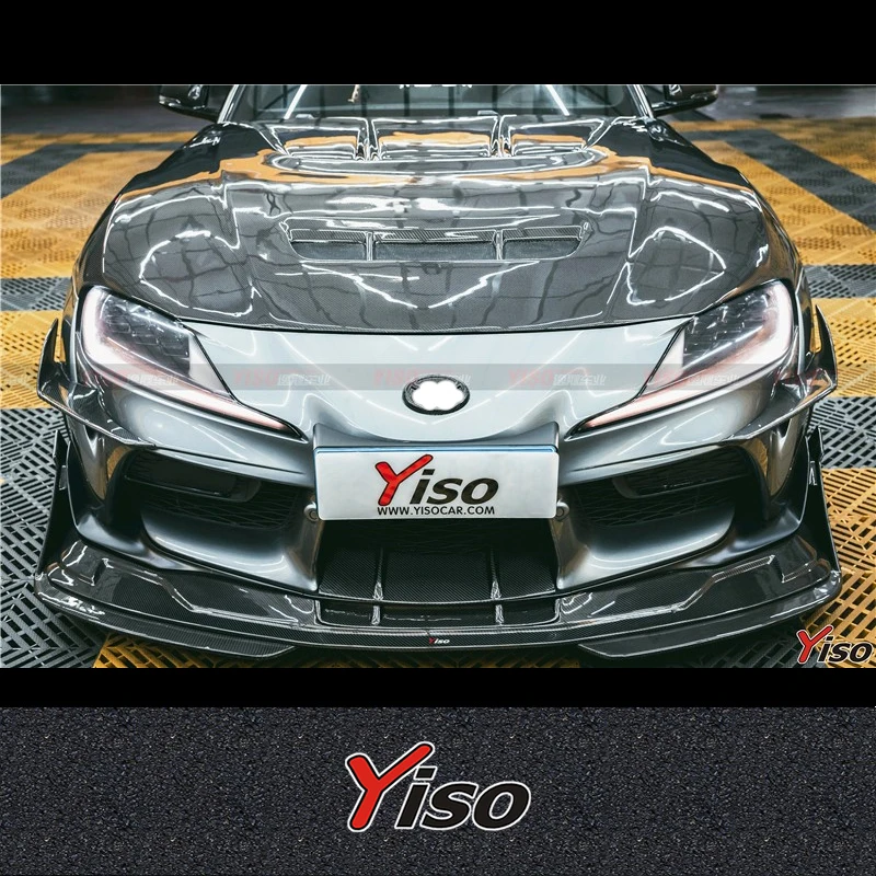 Suitable for SUPRA A90 Modified encirclement Carbon fiber Yiso Bat King Engine Cover Aerodynamic kit Front Spoiler
Suitable for SUPRA A90 Modified encirclement Carbon fiber Yiso Bat King Engine Cover Aerodynamic kit Front Spoiler