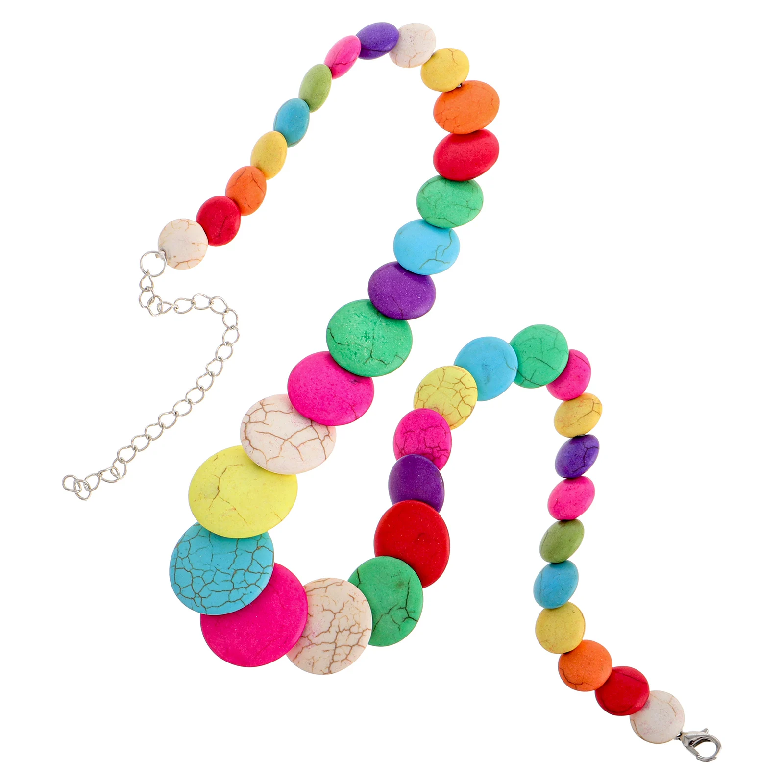 Colorful Stone Necklace Multistrand Beach Jewelry Women Sandstone Vacation Durable Materials Vibrant Stones Necklace
Colorful Stone Necklace Multistrand Beach Jewelry Women Sandstone Vacation Durable Materials Vibrant Stones Necklace