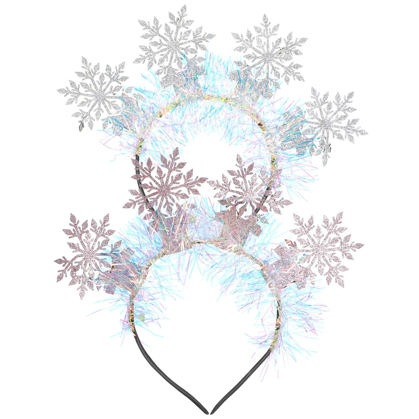 2 pcs Christmas Headband Sparkling Snowflake Hair Accessories Holiday Party Festival Costume Headdress Elastic Felt Design
2 pcs Christmas Headband Sparkling Snowflake Hair Accessories Holiday Party Festival Costume Headdress Elastic Felt Design