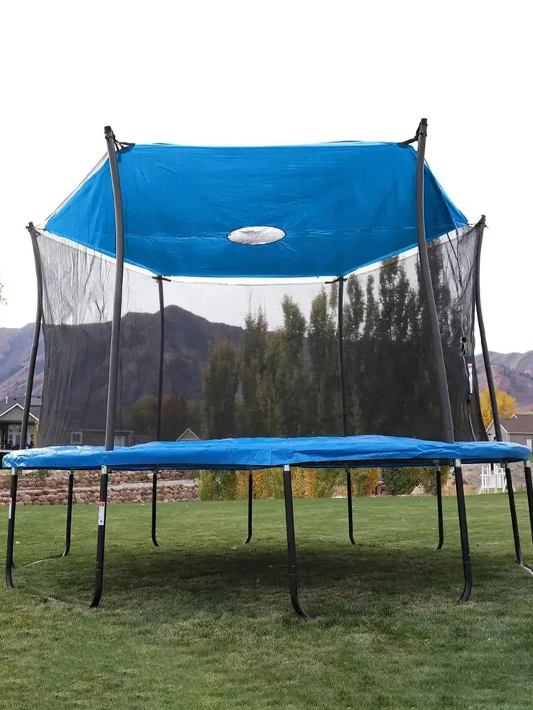 6/8/10ft Trampoline Shade Cover Waterproof Trampolines Sunshade Accessories Sun-Protection for Outdoor Backyard Playground
6/8/10ft Trampoline Shade Cover Waterproof Trampolines Sunshade Accessories Sun-Protection for Outdoor Backyard Playground