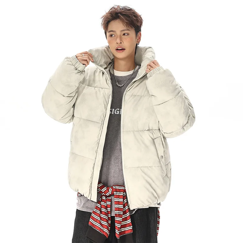 Winter Men Down Jacket Thicken Windproof Stand Collar Zipper Male Outerwear Long Sleeve Comfortable Outdoor Daily Man Coat
Winter Men Down Jacket Thicken Windproof Stand Collar Zipper Male Outerwear Long Sleeve Comfortable Outdoor Daily Man Coat