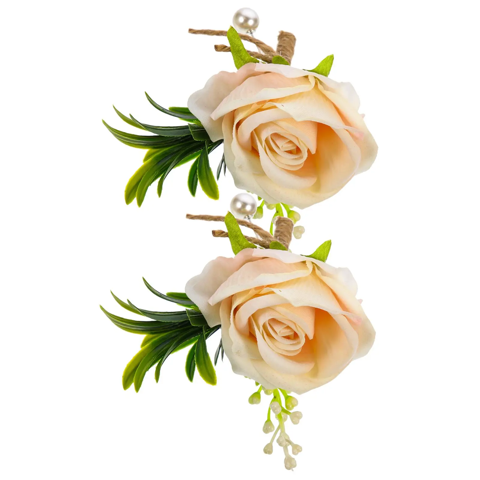 Artificial Flower Wedding Boutonniere Bridal Corsage Elegant Decorative Piece For Groom Bride Bridesmaid Party Accessories
Artificial Flower Wedding Boutonniere Bridal Corsage Elegant Decorative Piece For Groom Bride Bridesmaid Party Accessories