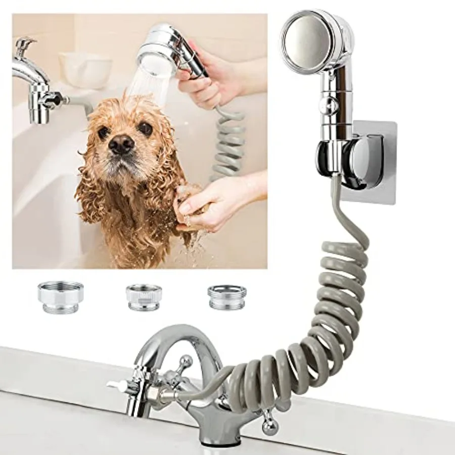Sink Faucet Sprayer Attachment Hair Pet Rinser Showerhead with Stop Water-saving Function
Sink Faucet Sprayer Attachment Hair Pet Rinser Showerhead with Stop Water-saving Function