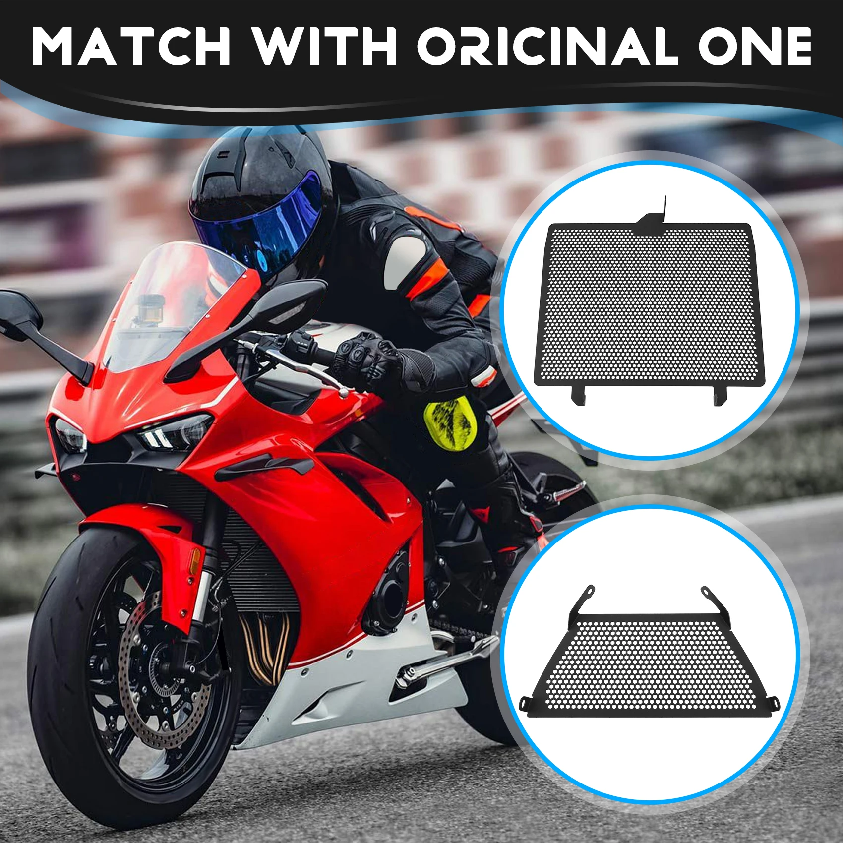 Strict Motorcycle Accessory Radiator Guard Grille Cover Protector Protective Grill For KOVE 450RR 2023
Strict Motorcycle Accessory Radiator Guard Grille Cover Protector Protective Grill For KOVE 450RR 2023