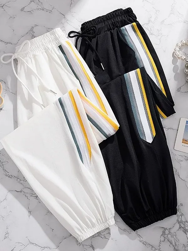 Quick Dry Ice Silk Sport Pants Women Summer Thin Casual Sun Protection Pants 2026 New plus Size Harem Pants for plus Size Women
Quick Dry Ice Silk Sport Pants Women Summer Thin Casual Sun Protection Pants 2026 New plus Size Harem Pants for plus Size Women