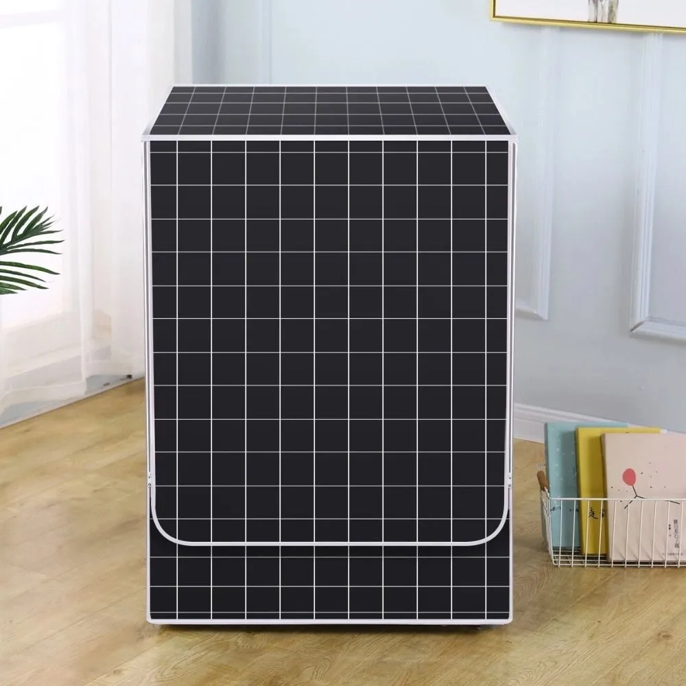 Grid Stripe Washing Machine Dustproof Cover Waterproof Sunscreen Dustproof Washer Cover Easy to Clean Oxford Cloth
Grid Stripe Washing Machine Dustproof Cover Waterproof Sunscreen Dustproof Washer Cover Easy to Clean Oxford Cloth