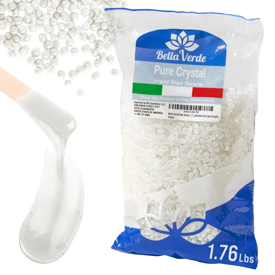 Wax Beans 1.76lbs Made in Italy Hard Wax Beads for Women and Men White Hot Wax for Brazilian Body Legs Eyebrows Face Lips Armpi
Wax Beans 1.76lbs Made in Italy Hard Wax Beads for Women and Men White Hot Wax for Brazilian Body Legs Eyebrows Face Lips Armpi