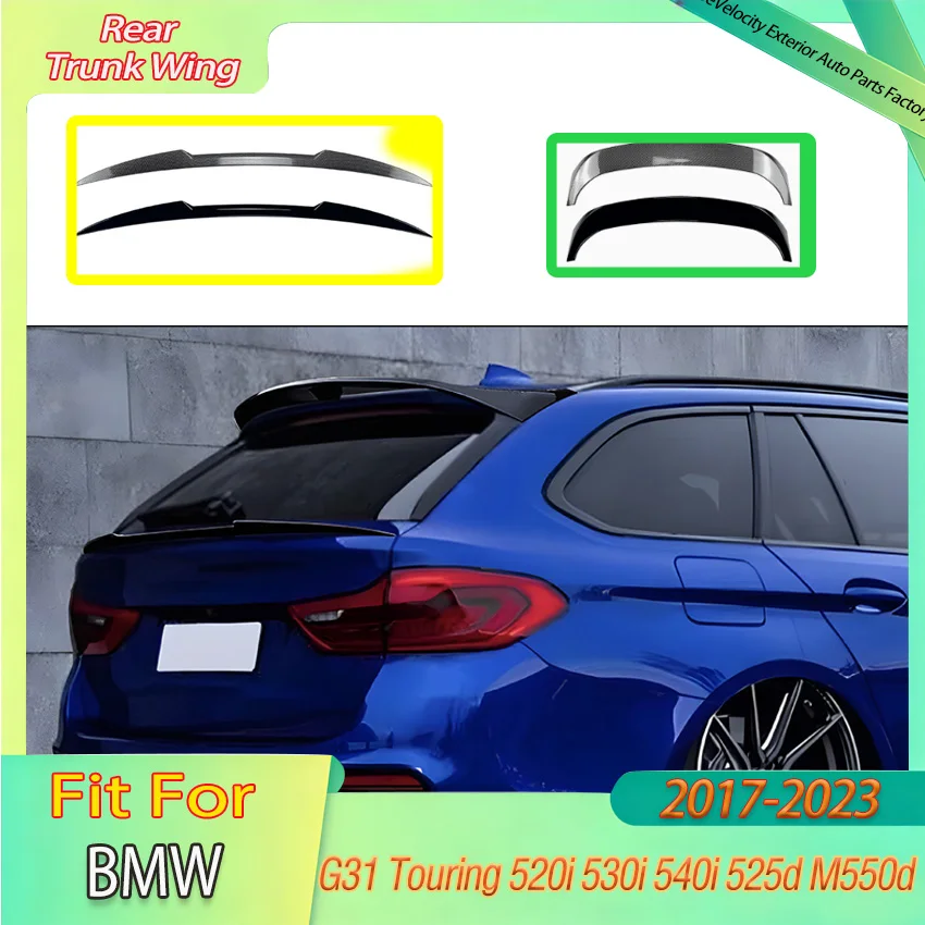 Rear Roof Lip Spoiler for BMW G31 Touring 520i 530i 540i 525d M550d 2017-2023 drift Hight Quality Airfoil Body kits Accessories
Rear Roof Lip Spoiler for BMW G31 Touring 520i 530i 540i 525d M550d 2017-2023 drift Hight Quality Airfoil Body kits Accessories