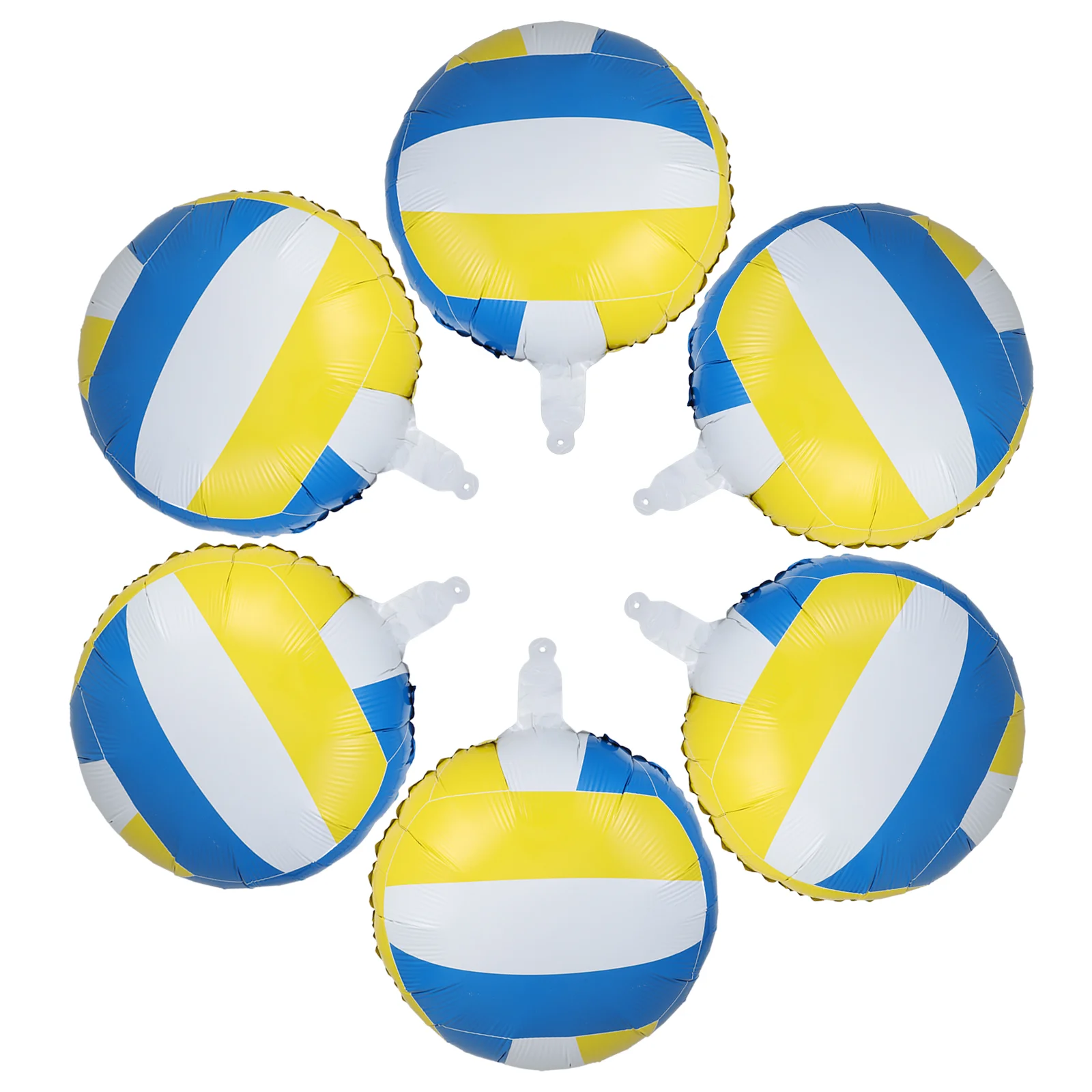 6pcs Volleyball Balloon 18 Inch Beach Party Decorations Sports Theme Event Longlasting Inflate Accessories
6pcs Volleyball Balloon 18 Inch Beach Party Decorations Sports Theme Event Longlasting Inflate Accessories