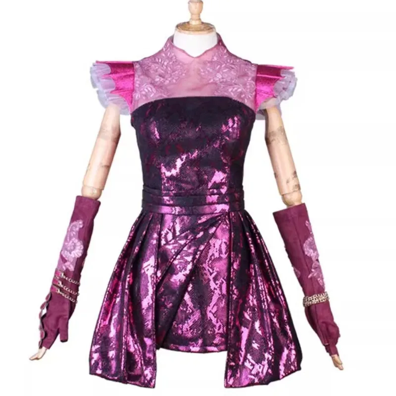 Mal Cosplay Costum for Cosplay Events and Christmas Halloween
Mal Cosplay Costum for Cosplay Events and Christmas Halloween