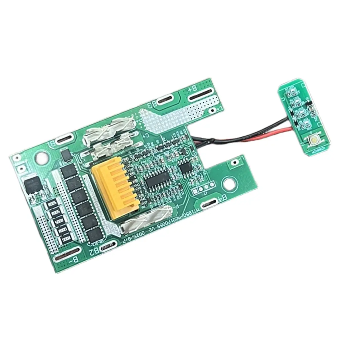 Плата защиты аккумулятора T19C для Makita 21700 + плата управления осветительной панелью для электроинструмента Makita, запасные части
Плата защиты аккумулятора T19C для Makita 21700 + плата управления осветительной панелью для электроинструмента Makita, запасные части