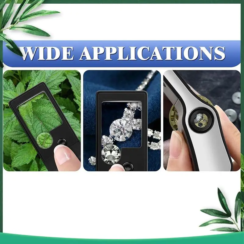 (NEW) Jeweller Magnifying Glass With Light 55X 10X 3X Handheld Magnifying Glass With LED/UV Light For Tight Work, Jewellery
(NEW) Jeweller Magnifying Glass With Light 55X 10X 3X Handheld Magnifying Glass With LED/UV Light For Tight Work, Jewellery