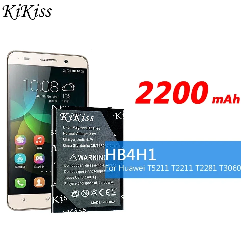 Для Huawei T5211 T2211 T2281 T3060 G6600 Паспорт Qwerty G6600D G6603 VM820 T2251 G6608 HB4H1 2200 мАч Аккумулятор мобильного телефона
Для Huawei T5211 T2211 T2281 T3060 G6600 Паспорт Qwerty G6600D G6603 VM820 T2251 G6608 HB4H1 2200 мАч Аккумулятор мобильного телефона