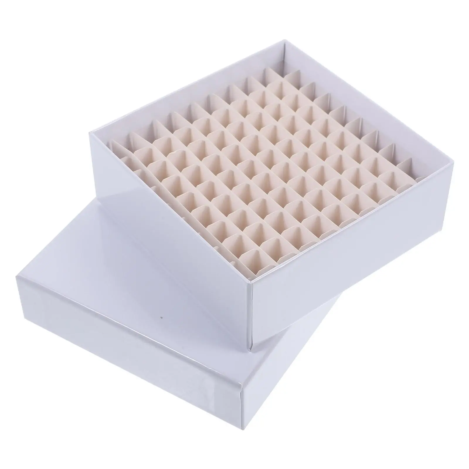 Laboratory Cryobox Tube Holder Microcentrifuge Storage Box for Freezer Paper 100 Grids Waterproof Reusable Samples
Laboratory Cryobox Tube Holder Microcentrifuge Storage Box for Freezer Paper 100 Grids Waterproof Reusable Samples