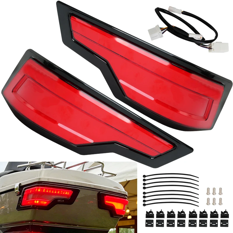 For Harley Touring Road King Classic Electra Glide FLHR 2014-2026 Motorcycle LED Tracer Tour-Pak Lights Rear Brake Running Light
For Harley Touring Road King Classic Electra Glide FLHR 2014-2026 Motorcycle LED Tracer Tour-Pak Lights Rear Brake Running Light