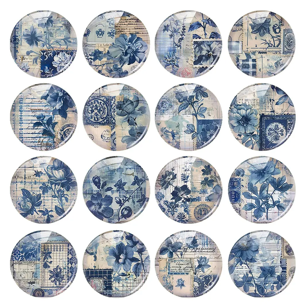 Handmade Retro Blue Flower Photo Glass Cabochon Flatback Demo Flat Back Cameo For Diy Jewelry Making Supplies Accessories
Handmade Retro Blue Flower Photo Glass Cabochon Flatback Demo Flat Back Cameo For Diy Jewelry Making Supplies Accessories