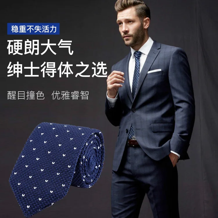 Shaoxing Shengzhou 6cm Knitted Tie Korean Fashion Casual Polyester Business Tie Men's Formal Wear
Shaoxing Shengzhou 6cm Knitted Tie Korean Fashion Casual Polyester Business Tie Men's Formal Wear