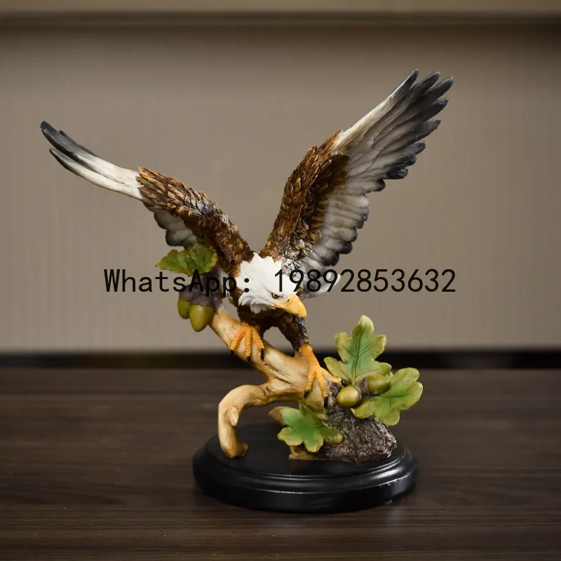 A1 Resin Handicrafts Simulation Animal Sculpture Eagle Falcon Simulated Bird Decorative Figurines Home Decoration Accessories
A1 Resin Handicrafts Simulation Animal Sculpture Eagle Falcon Simulated Bird Decorative Figurines Home Decoration Accessories