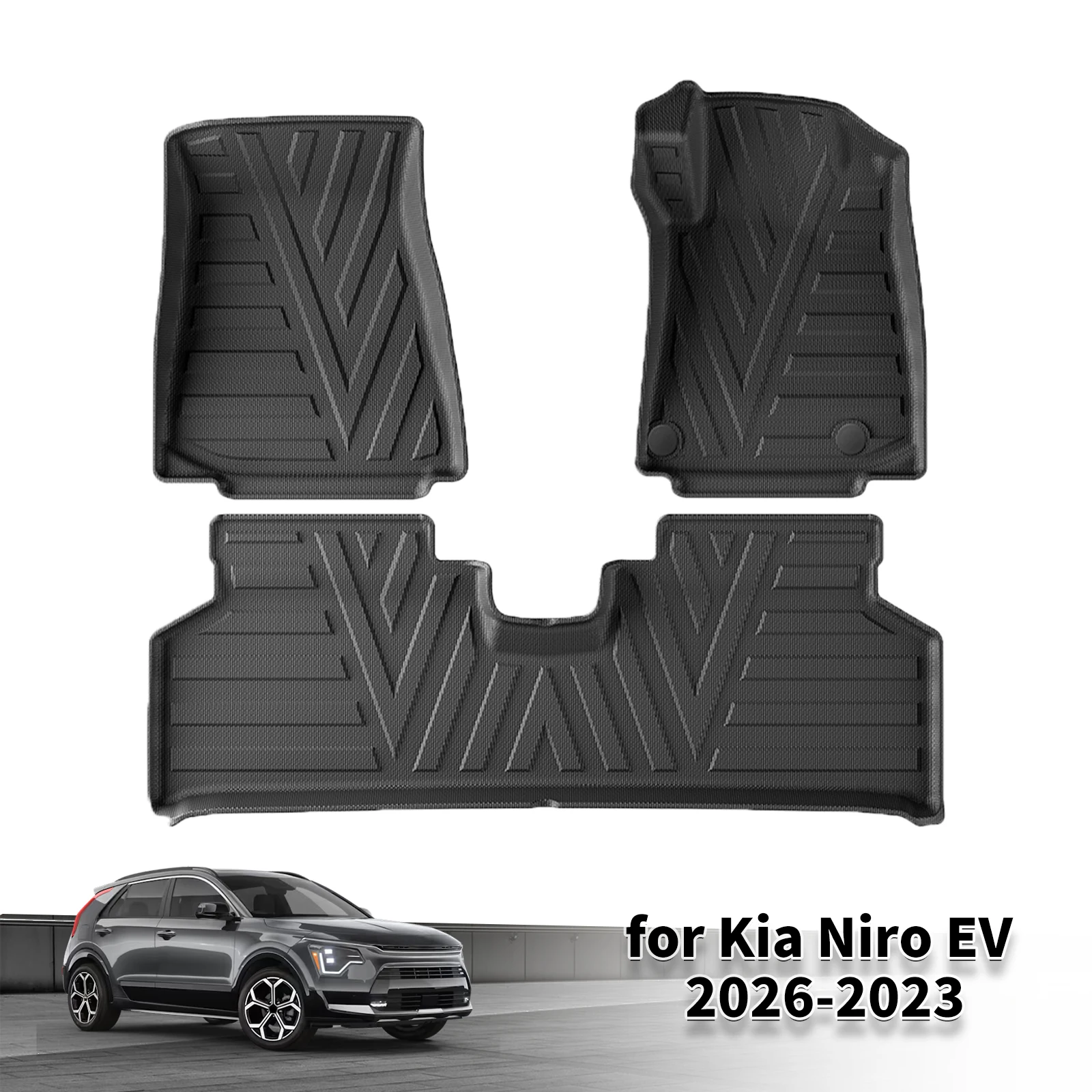 for Kia Niro EV E-Niro 2026 2025 2024 2023 Eco-Friendly TPE Floor Mats & Trunk Mats Cover All-Weather Protection Car Accessories
for Kia Niro EV E-Niro 2026 2025 2024 2023 Eco-Friendly TPE Floor Mats & Trunk Mats Cover All-Weather Protection Car Accessories