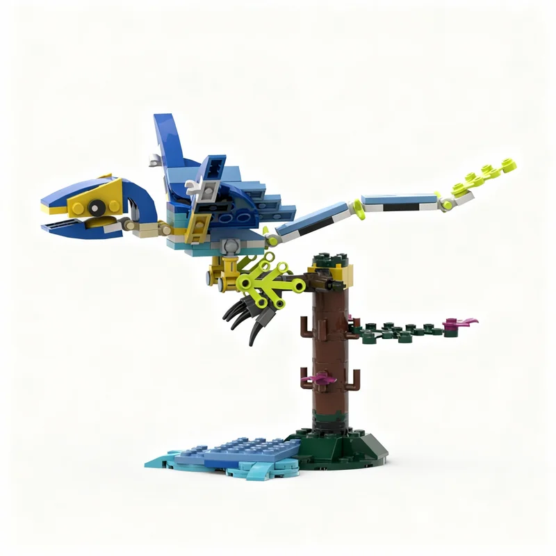262PCS MOC Creative Model Archaeopteryx DIY Assembly Building Blocks Home Decor Display Birthday Gift Collectible Display Gift
262PCS MOC Creative Model Archaeopteryx DIY Assembly Building Blocks Home Decor Display Birthday Gift Collectible Display Gift